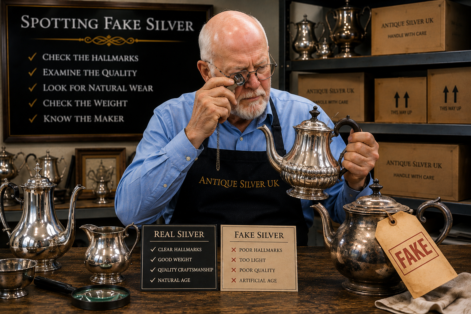 Spotting Fake Silver