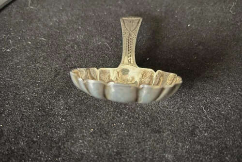 Georgian Silver Tea Caddy Spoon London 1803