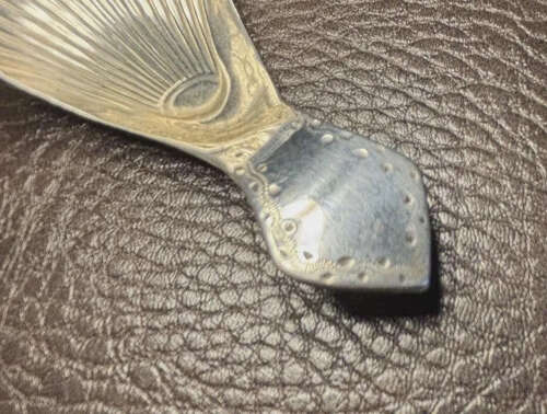 Georgian Silver Tea Caddy Spoon 1795 John Love