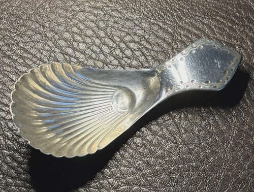 Georgian Silver Tea Caddy Spoon 1795 John Love