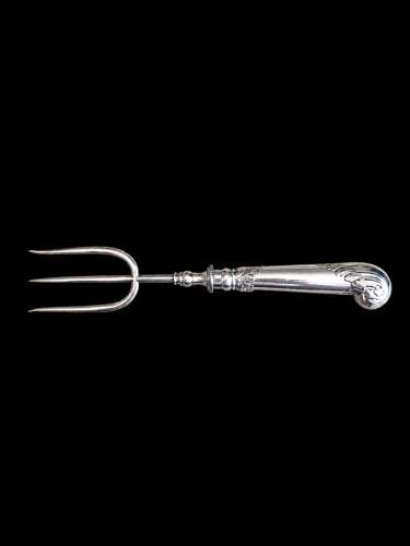 Victorian Silver Plate Bread Fork