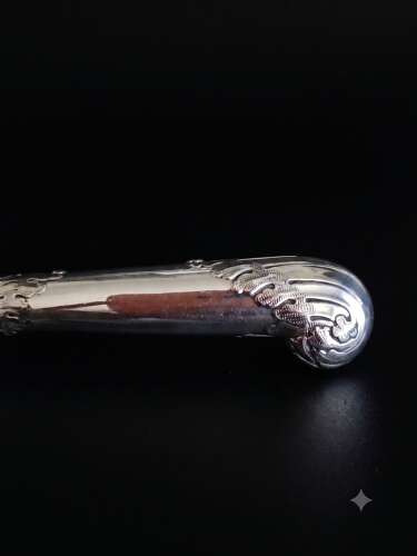 Victorian Silver Plate Bread Fork